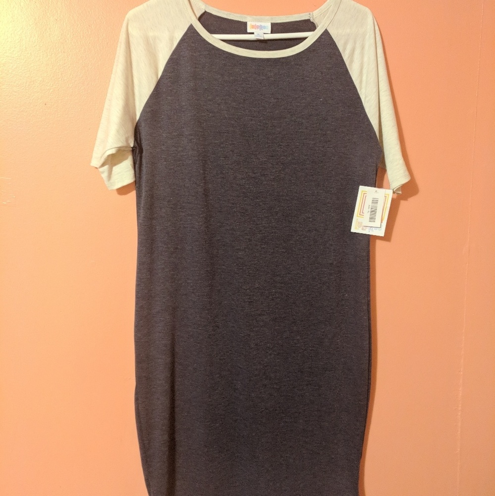 LulaRoe tshirt dress style julia siza large
